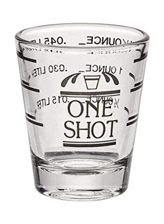 Espresso Shot Glass clear 60ml 