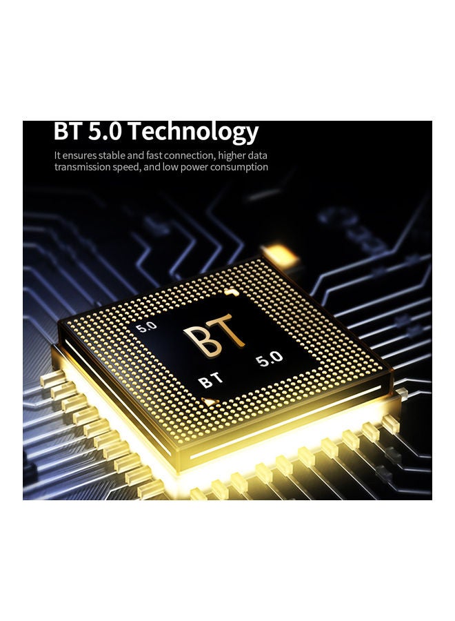 Lenovo TWS In-Ear Bluetooth Earbuds With Charging Case Black - Image 4