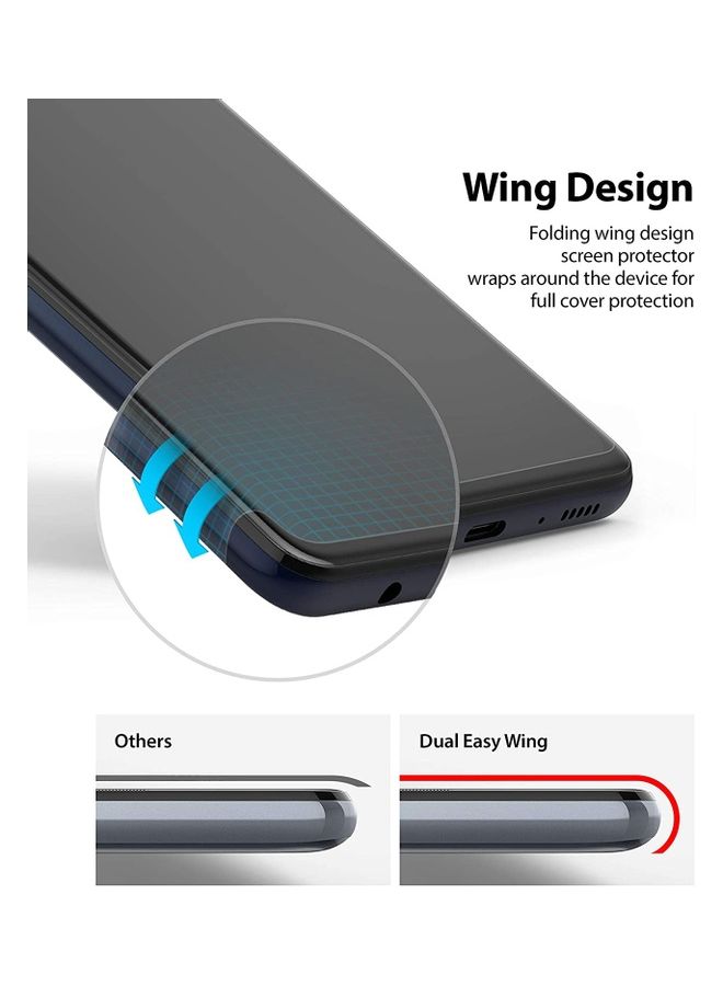 2-Piece Screen Protector For Samsung Galaxy M31S Clear
