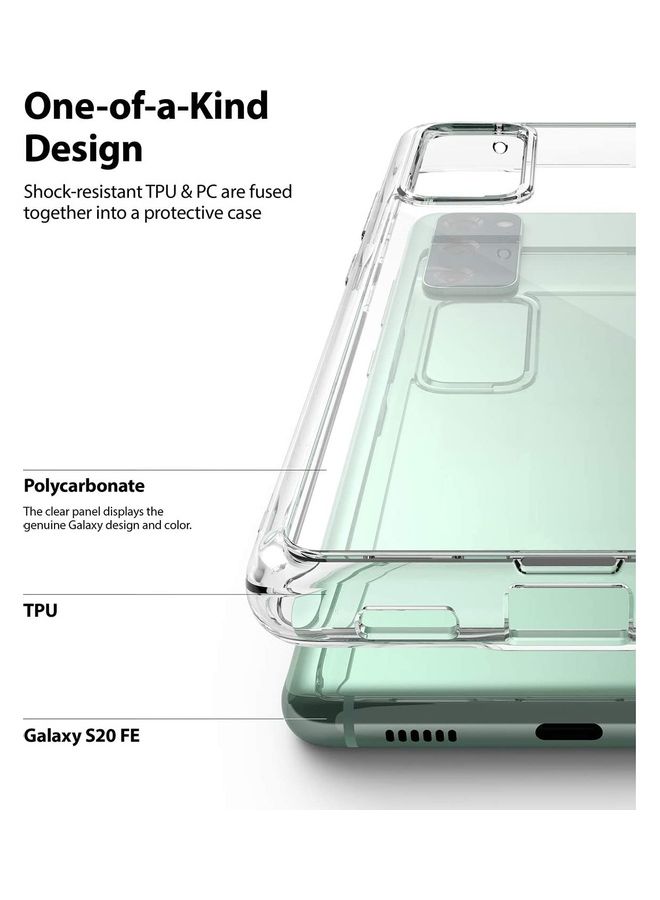Ringke Compatible Case Cover For Samsung Galaxy S20 Clear - Image 3