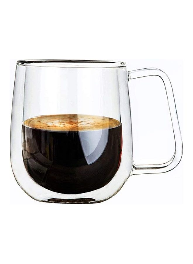 XiuWoo - 1 piece Double Walled Glass Mugs multicolour 250mm - Image 1