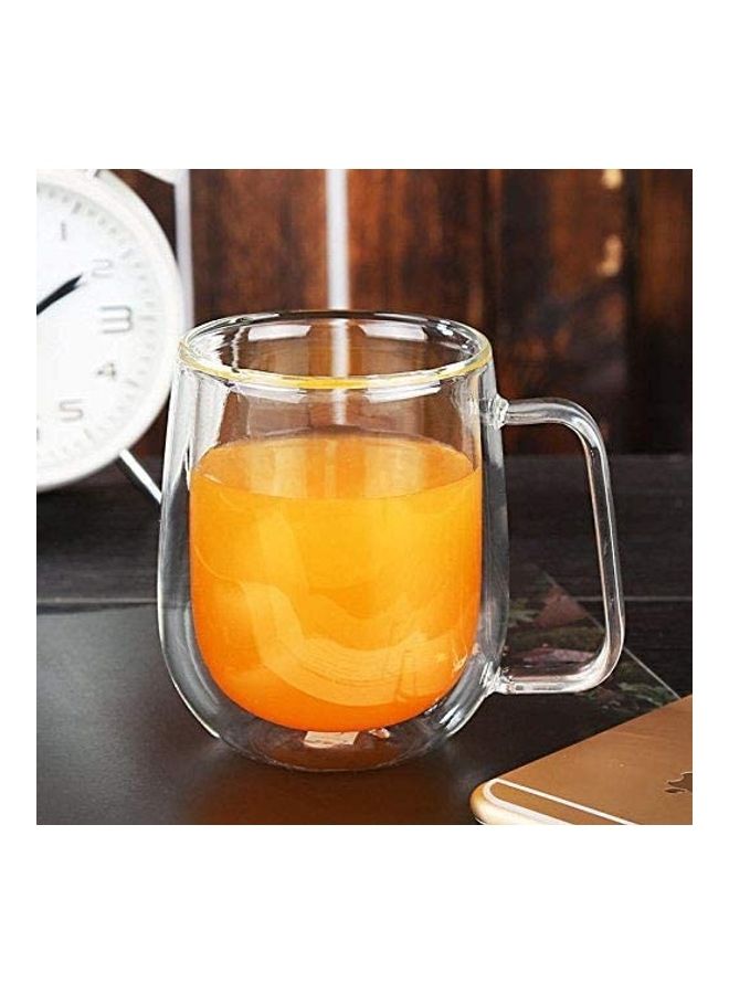 XiuWoo - 1 piece Double Walled Glass Mugs multicolour 250mm - Image 1