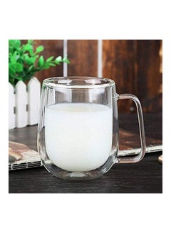 XiuWoo 1 piece Double Walled Glass Mugs multicolour 250mm  - Image 4