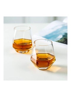XiuWoo Crystal Short Drink Tumblers multicolour 300mm  - Image 2