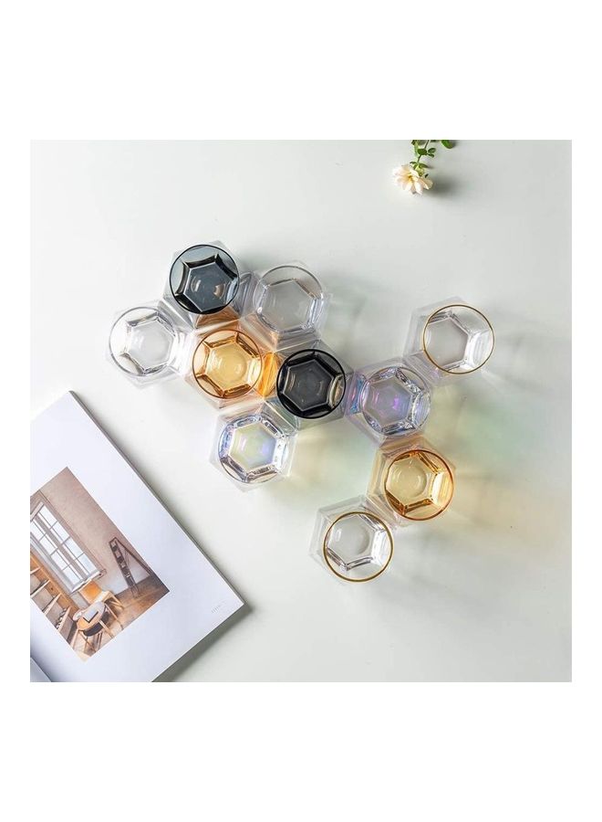 XiuWoo - Crystal Short Drink Tumblers multicolour 300mm - Image 1