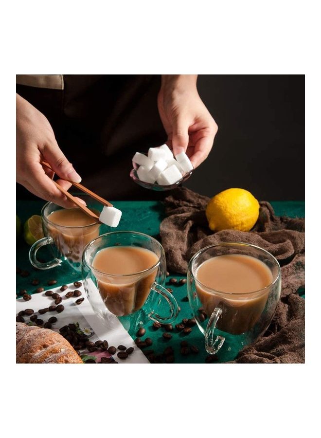 XiuWoo Double Wall Glasses Cup multicolour 230mm - Image 5