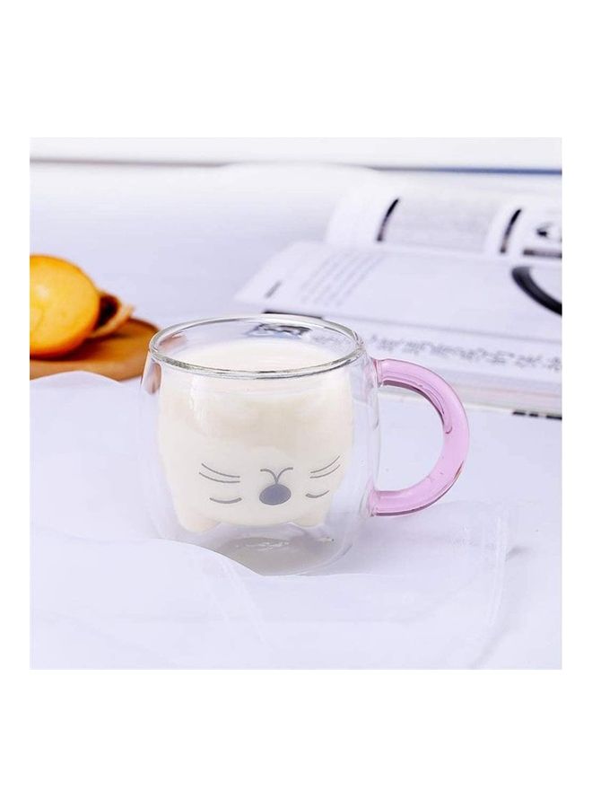 XiuWoo Double Wall Glasses Cup multicolour 230mm - Image 2