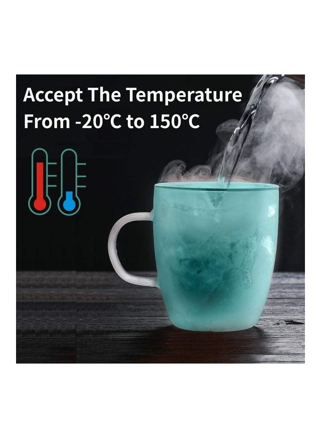 XiuWoo Latte Glass Coffee Cups multicolour - Image 5