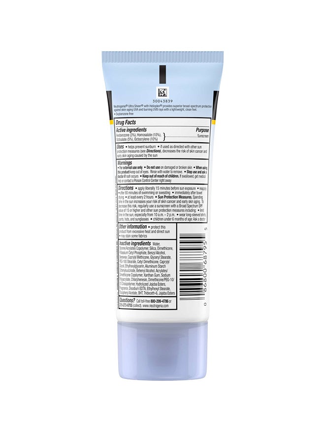Neutrogena - Ultra Sheer Dry-touch Sunscreen SPF 45 White 3Fluid Ounce - Image 1