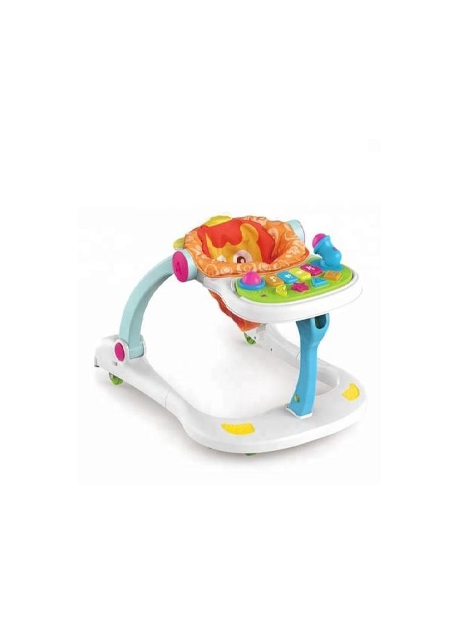 Lion Shaped Plastic Baby Walker - Image 1