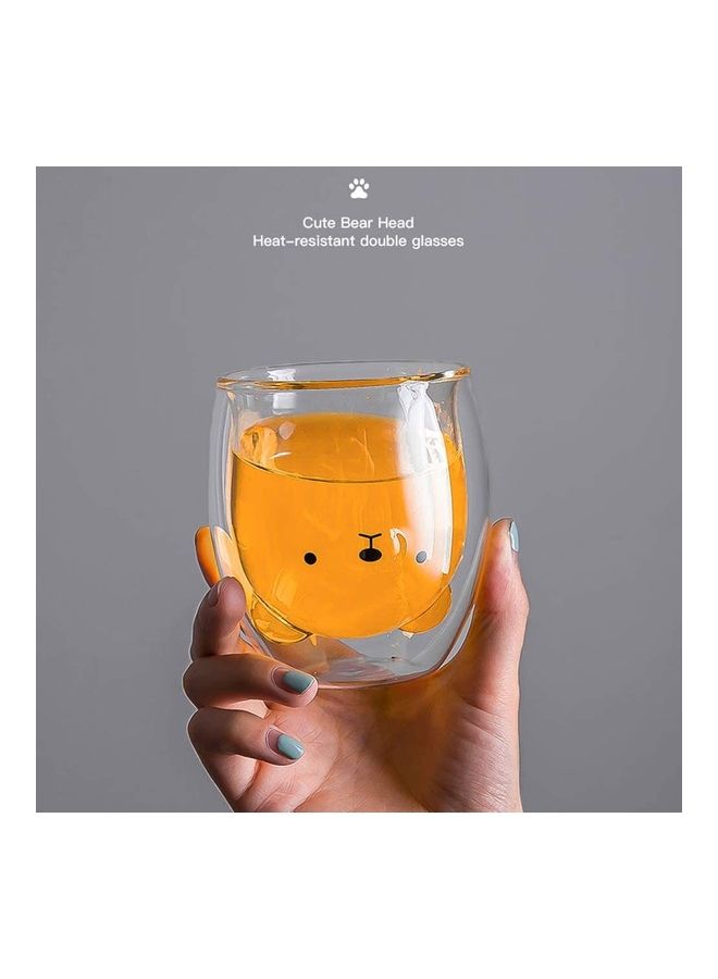 XiuWoo Double Wall Glasses Cup multicolour - Image 3