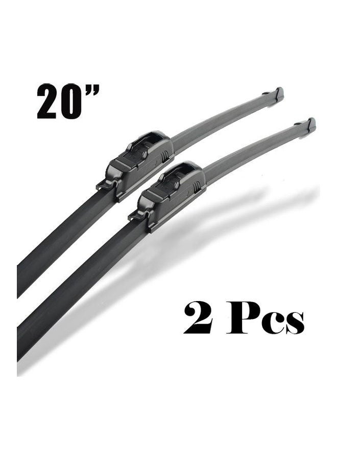 Generic 2-Piece 20-Inch Rear Window Windshield Wiper Blade 