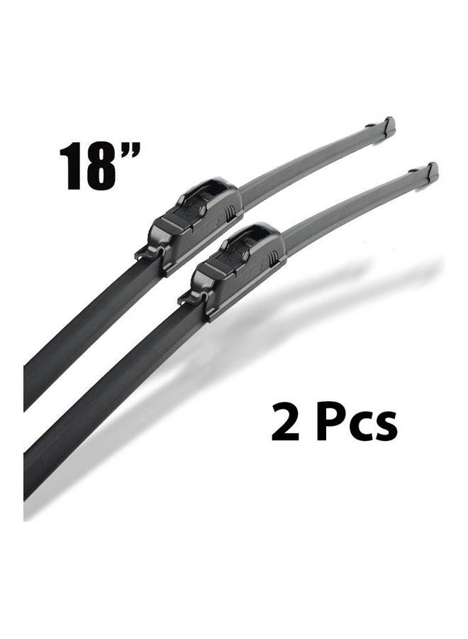 Generic 2-Piece 18 Inch Rear Rain Window Windshield Wiper Blade 