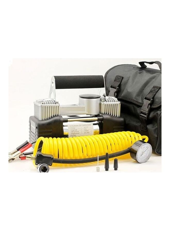 Double Cylinder Car Air Compressor And Tyre Inflator