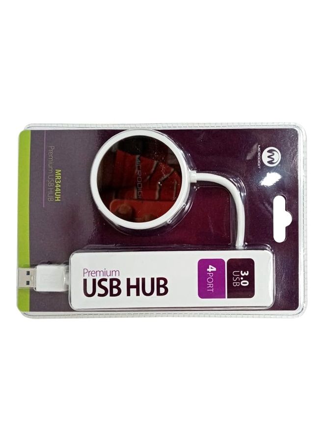Generic - USB Hub 3.0 4 Port Premium Rounded Surface - Image 1