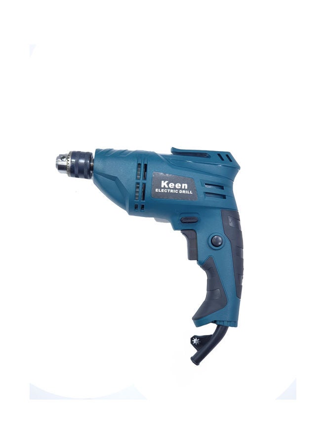 Keen Electric Drill 400W 6.5MM Black/Blue 20*20*7cm