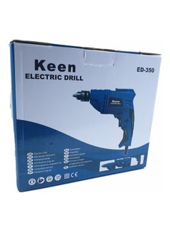 Keen Keen Electric Drill 400W 6.5MM Black/Blue 20*20*7cm  - Image 3