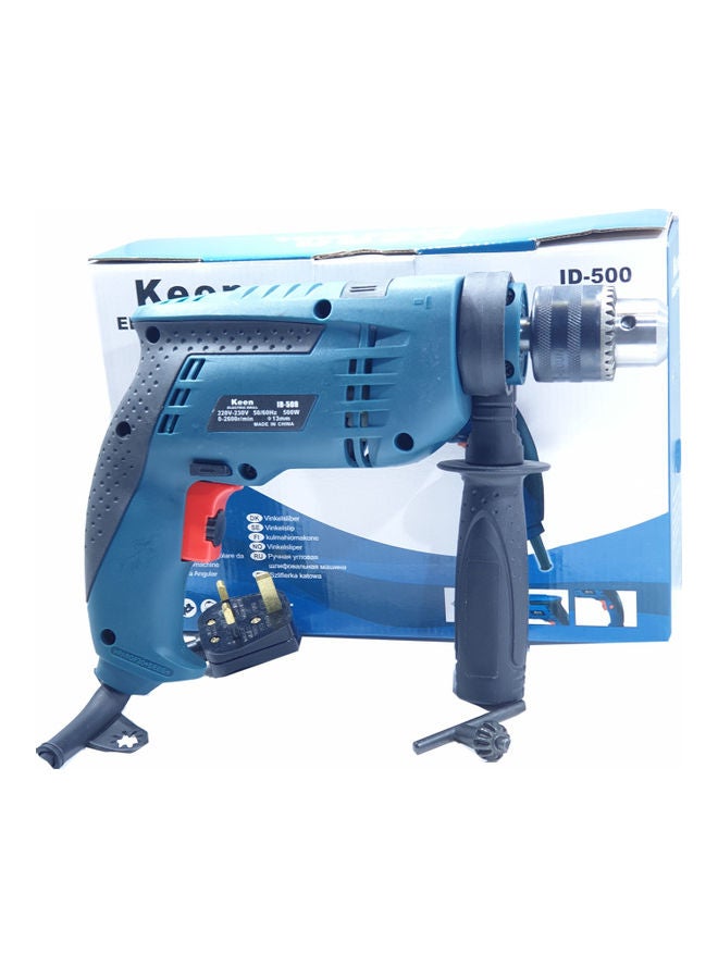 Keen 500W Electric Drill Blue/Black  - Image 3