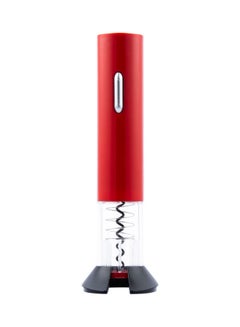 Generic Electric Automatic Corkscrew Opener With Foil Cutter Cork Opener Red  - Image 1