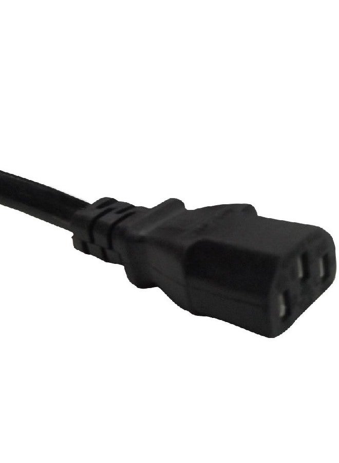 3-Pin Desktop Power Cable Black - Image 1