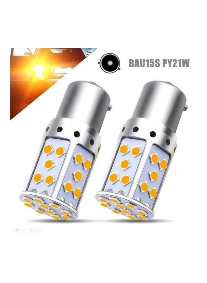 طقم أضواء LED مؤشرة للسيارة من قطعتين