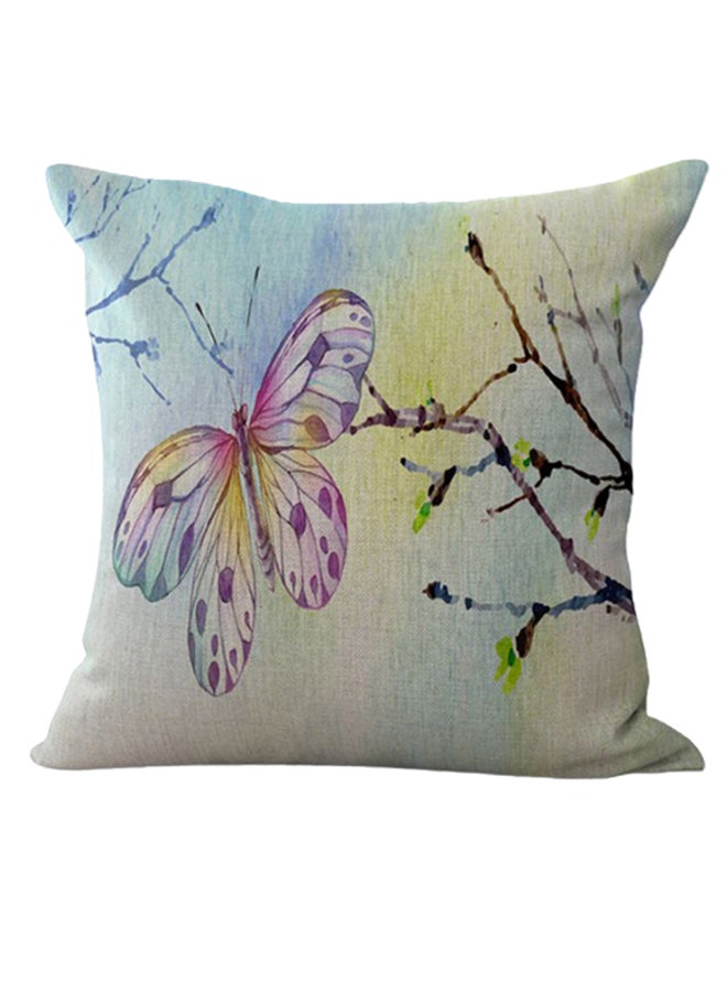 Sharpdo Decorative Printed Throw Pillow Multicolour
