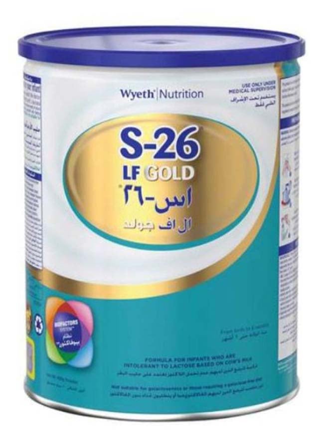 Wyeth S-26 LF Gold Baby Formula 400grams