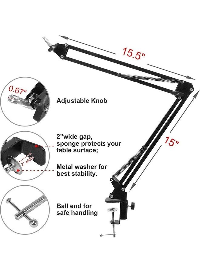 Microphone Condenser Set Black