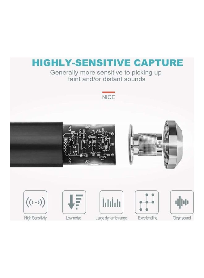 Microphone Condenser Set Black