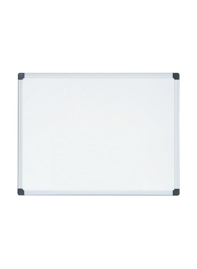 Deli Magnetic Whiteboard With Aluminum Frame White
