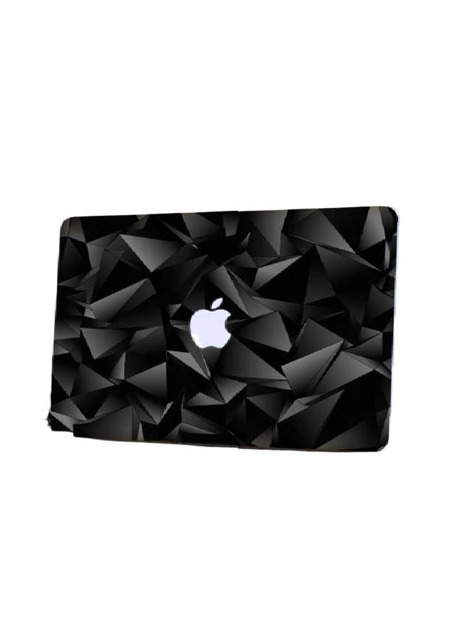 B.B Original Designs Marble Pattern Protective Laptop Skin Cover Black/Grey