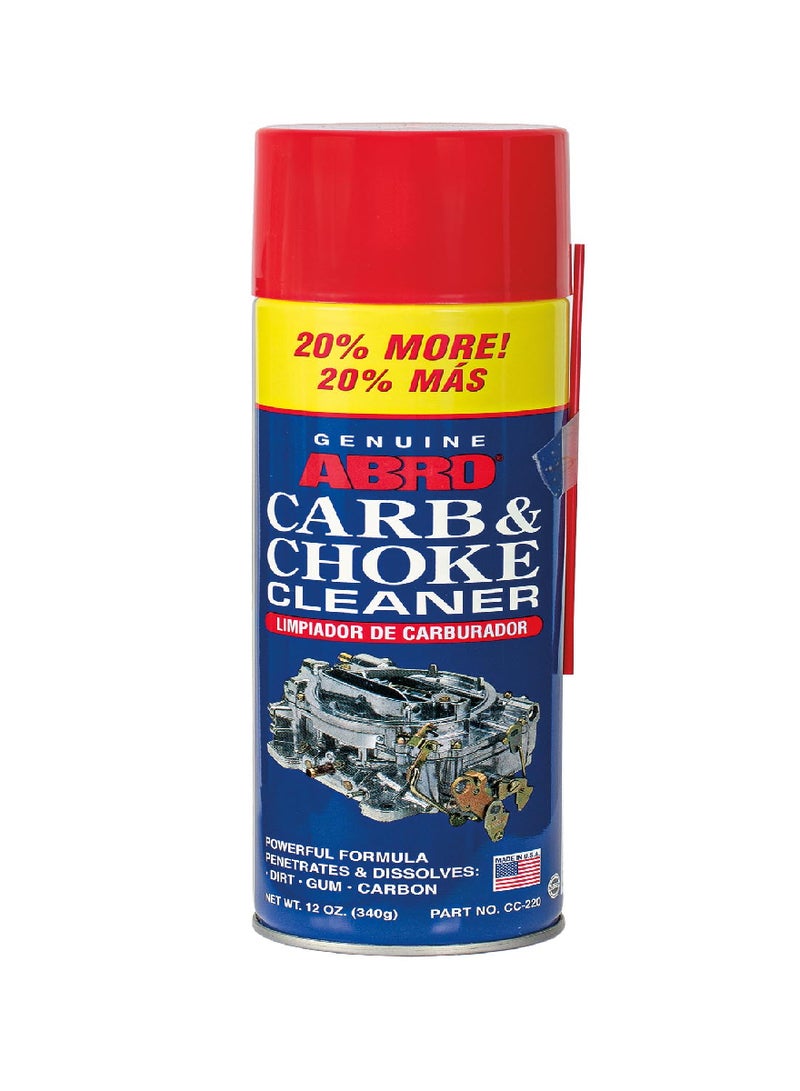 Abro Carb And Choke Cleaner Spray 