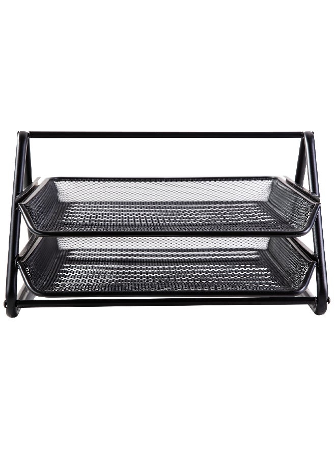 Deli Stationery Shelf Black  - Image 1