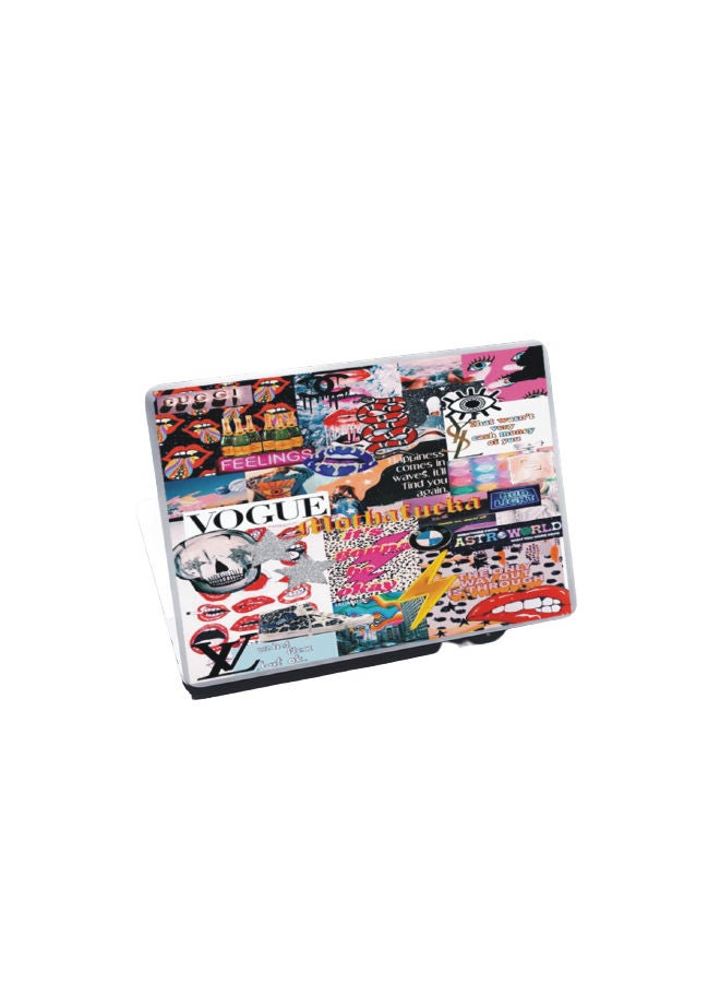 B.B Original Designs Brands Pattern Protective Laptop Skin Cover Multicolor