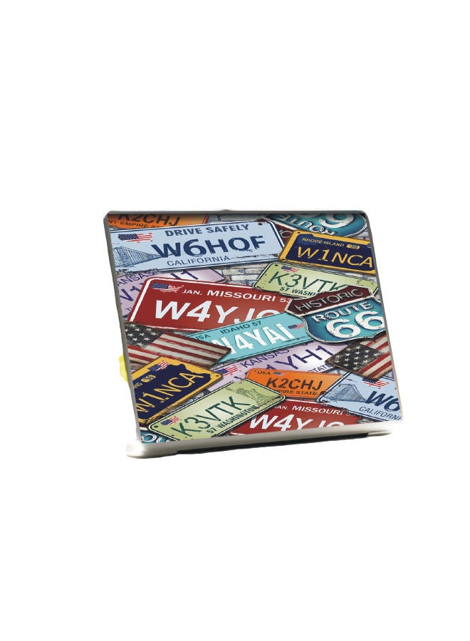 B.B Original Designs Car Boards Pattern Protective Laptop Skin Cover Multicolor