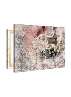 Print Canvas On Wooden Frame Tableau Multicolor 70x100cm