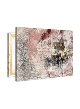 Print Canvas On Wooden Frame Tableau Multicolor 70x100cm - v1609100971/N40732325A_1