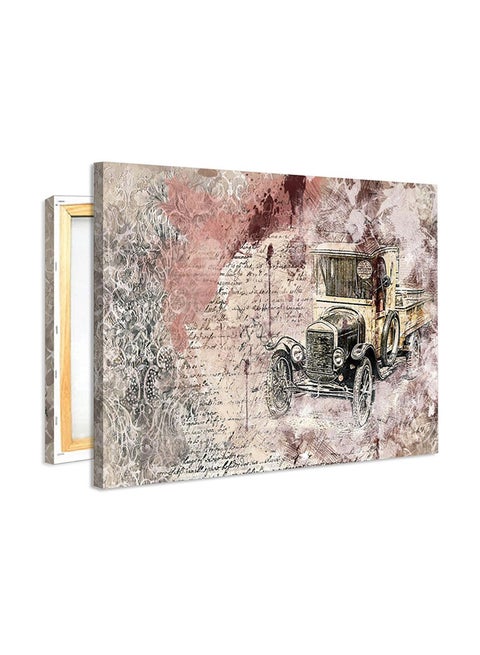 Print Canvas On Wooden Frame Tableau Multicolor 70x100cm