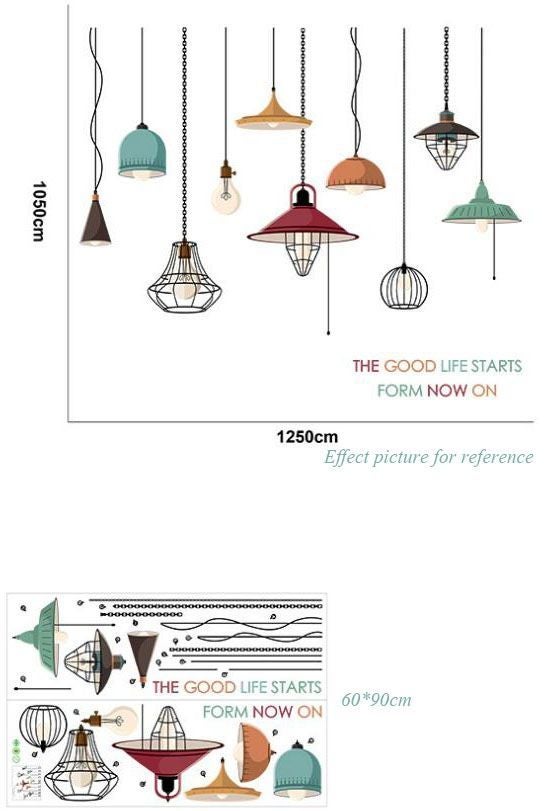 Fast Print Droplight World Removable Wall Paper For Home Decor Waterproof Wallpaper For Living Room Baby Kids Girls Bedroom Decorative DIY Wall Sticker Multicolour 90x60cm - Image 2