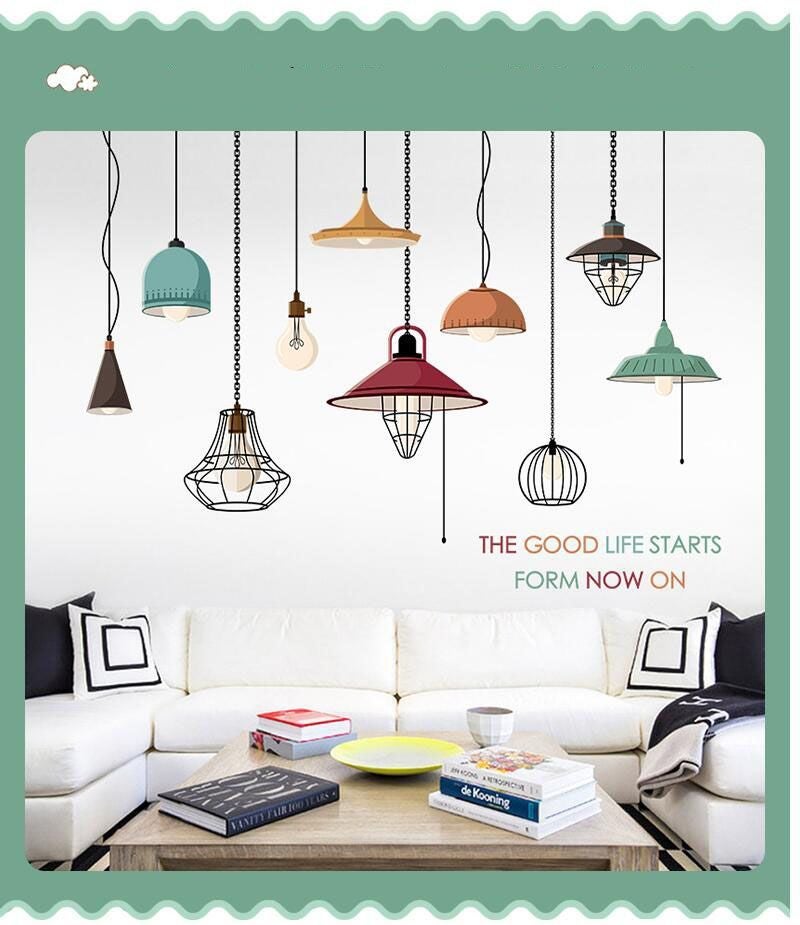 Fast Print Droplight World Removable Wall Paper For Home Decor Waterproof Wallpaper For Living Room Baby Kids Girls Bedroom Decorative DIY Wall Sticker Multicolour 90x60cm - Image 4