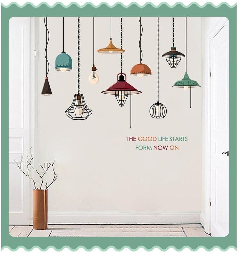 Fast Print Droplight World Removable Wall Paper For Home Decor Waterproof Wallpaper For Living Room Baby Kids Girls Bedroom Decorative DIY Wall Sticker Multicolour 90x60cm - Image 5