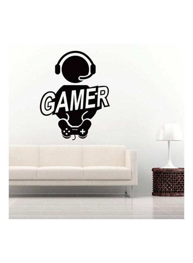Fast Print Personality creativity villain games GAMER living room bedroom wall environmental protection PVC Wall Sticker Multicolour 60x50cm - Image 1