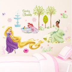 Fast Print Princess sticker children room cartoon decorative Multicolour 30x90cm  - Image 4