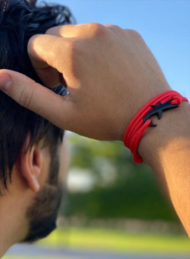Mini Shark Bracelet - Red  - Image 2