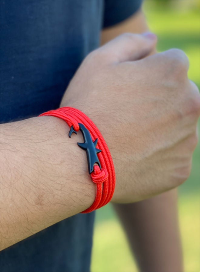 Mini Shark Bracelet - Red  - Image 3