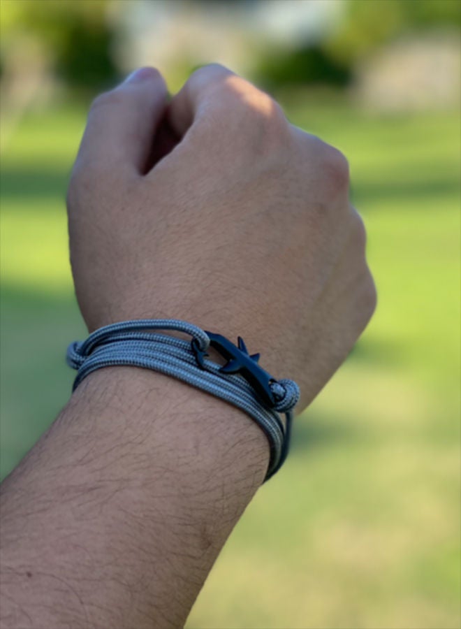 Mini Shark Bracelet - Grey - Image 3