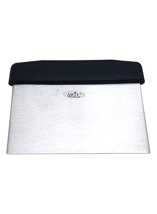 ARTC Stainless Steel Food Scraper Silver/Black 15cm  - Image 3