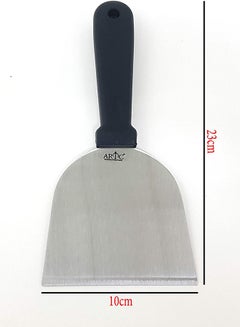 ARTC Stainless Steel Food Scraper Silver/Black 23cm  - Image 2