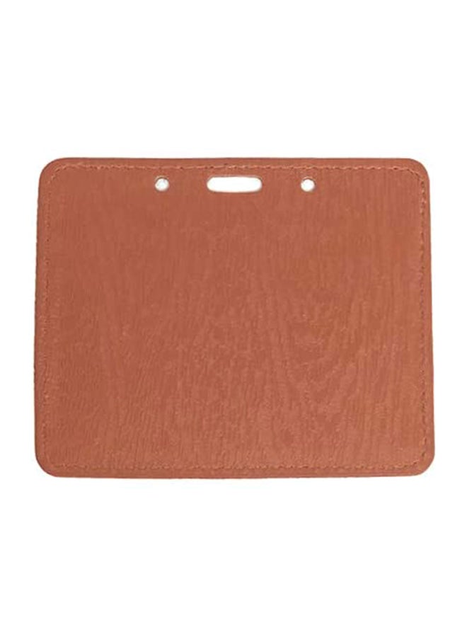 10-Piece ID Card Holder Brown - Image 2
