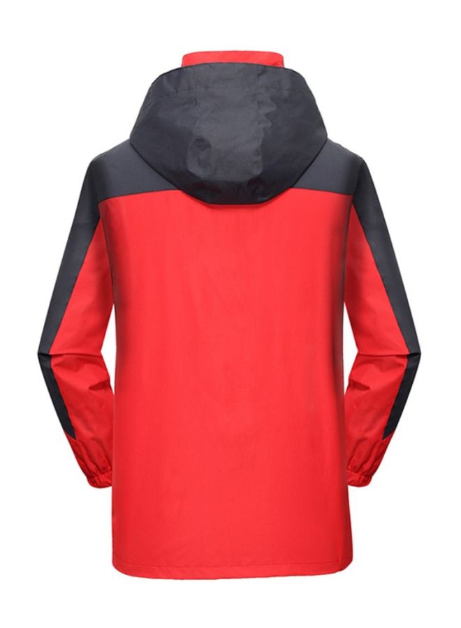 Sharpdo Long Sleeves Outdoor Jacket Red/black  - Image 2